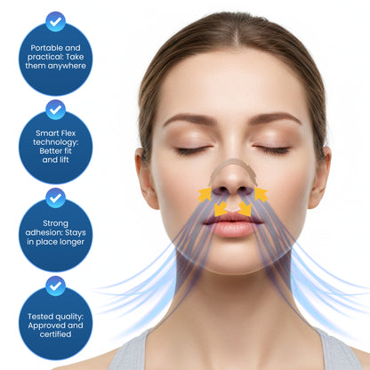 Haslom® Premium Nasal Strips - 50 strips