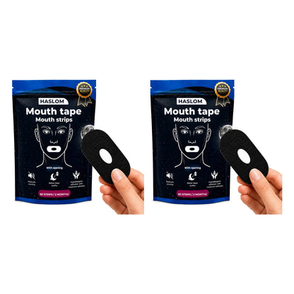 HASLOM mouth tape with a hole Pack x2