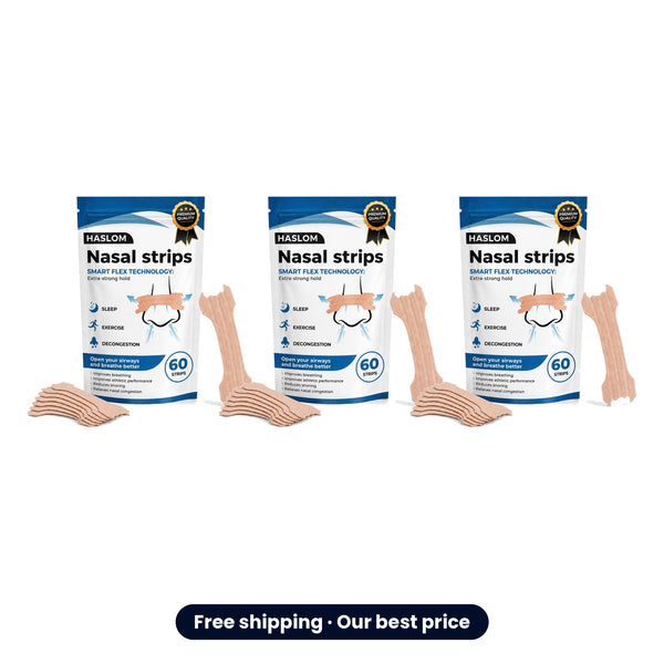 Value Pack x3 – Premium Nasal Strips (3 × 60 strips)