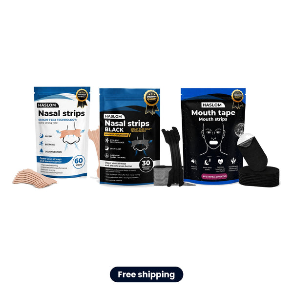 Try Everything Pack (Nasal + Black + Mouth Tape)