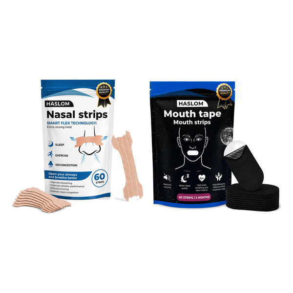 Full Night Pack – Nasal Strips + Mouth Tape