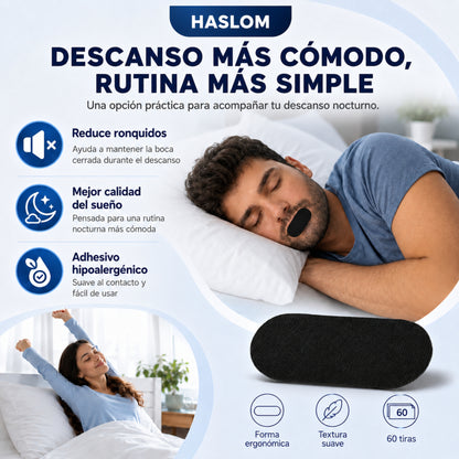 Mouth tape HASLOM para dormir con la boca cerrada